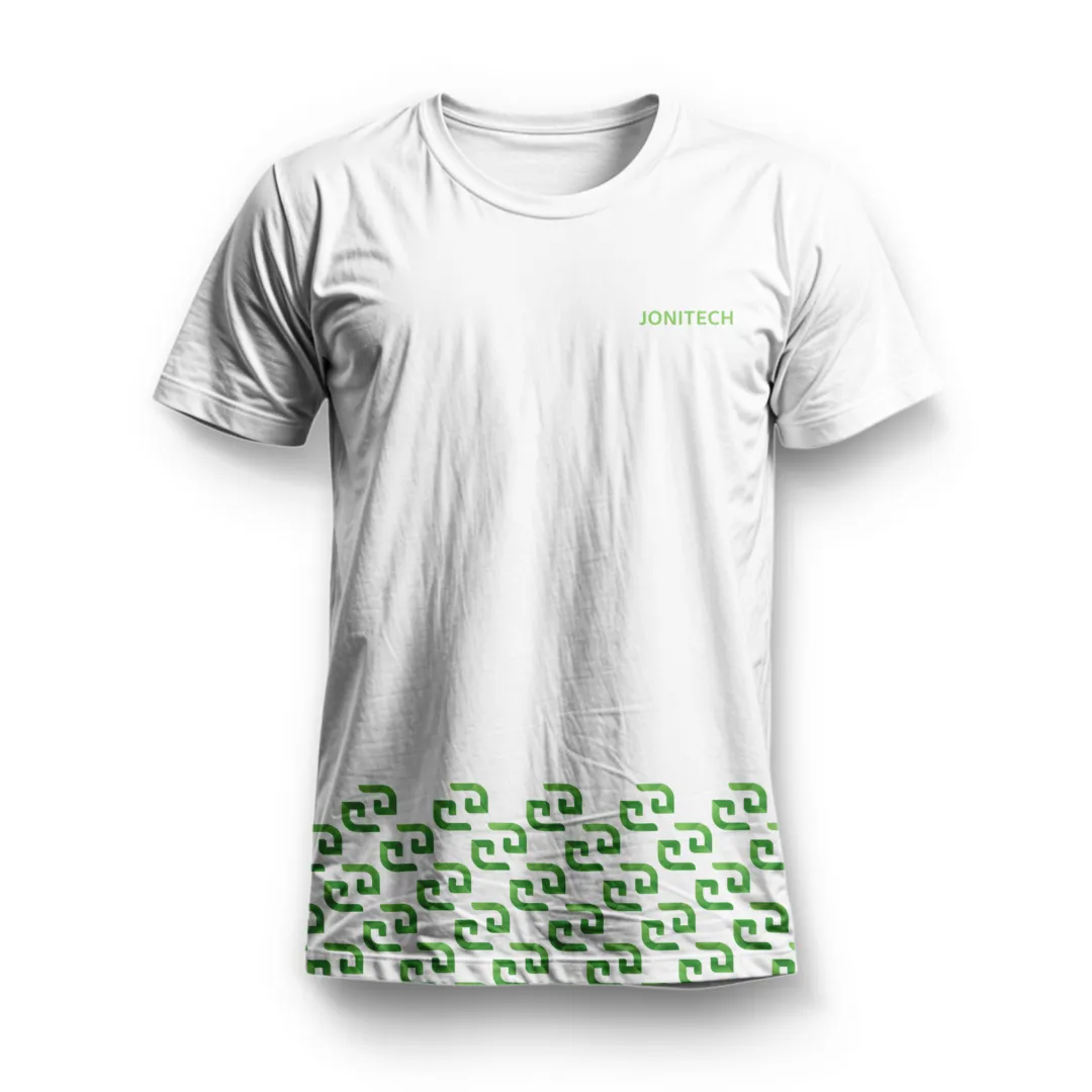 Camiseta Playera Pattern Logo Bottom